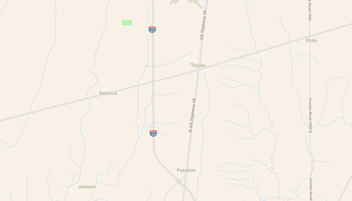 Interstate 57 NB near 225